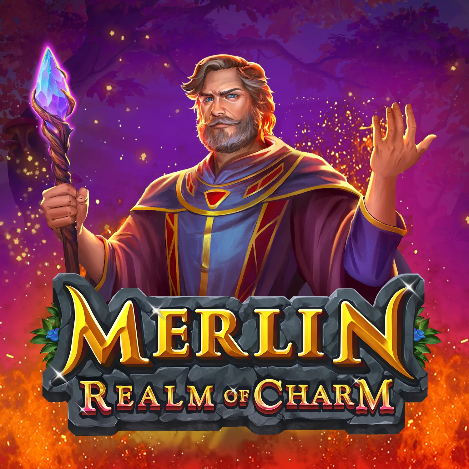 Merlin Realm of Charm - Magical slot game with mystical themes